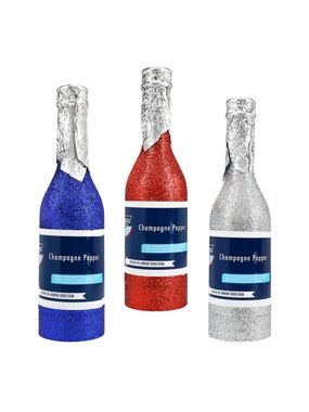 Champagne Bottle Poppers | Fourth of July